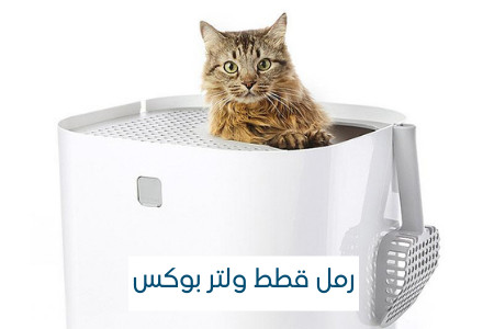 رمل قطط ولتر بوكس