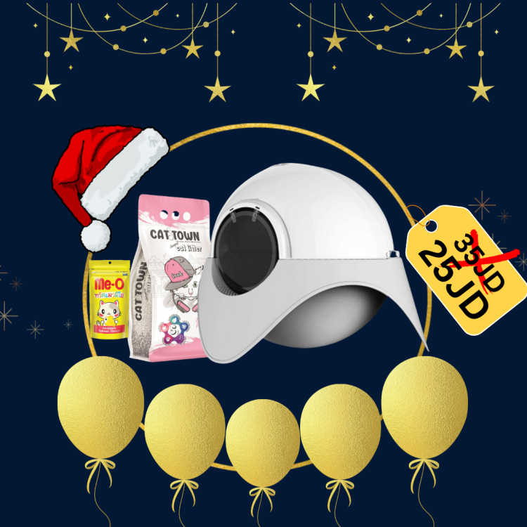 capsule litter box offer +10L cat litter + free gift