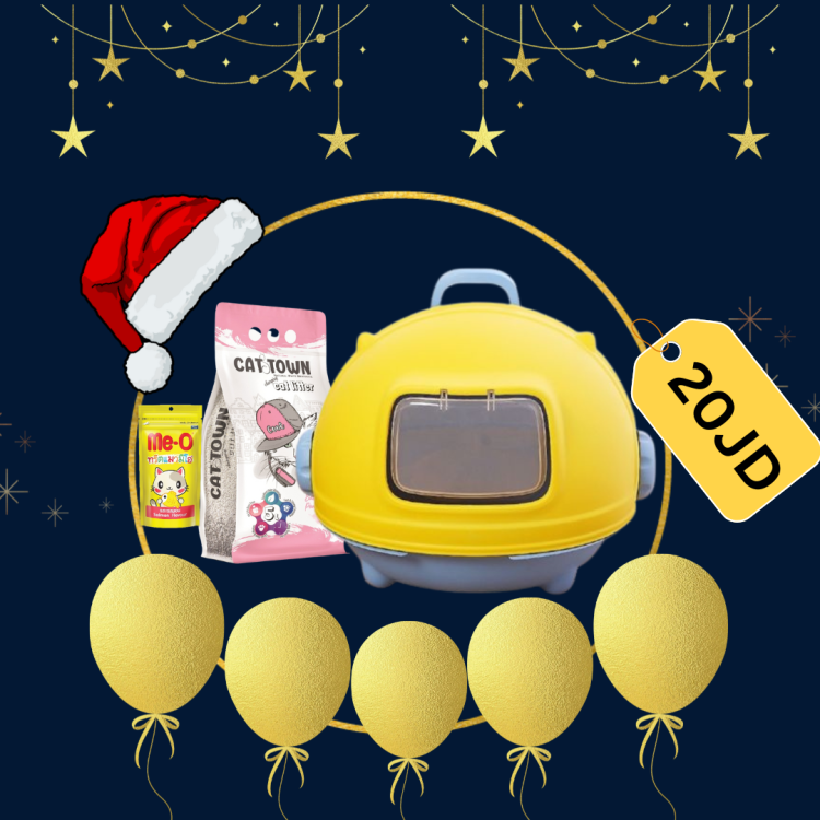 minions cat litter box offer + 10L cat litter + free gift