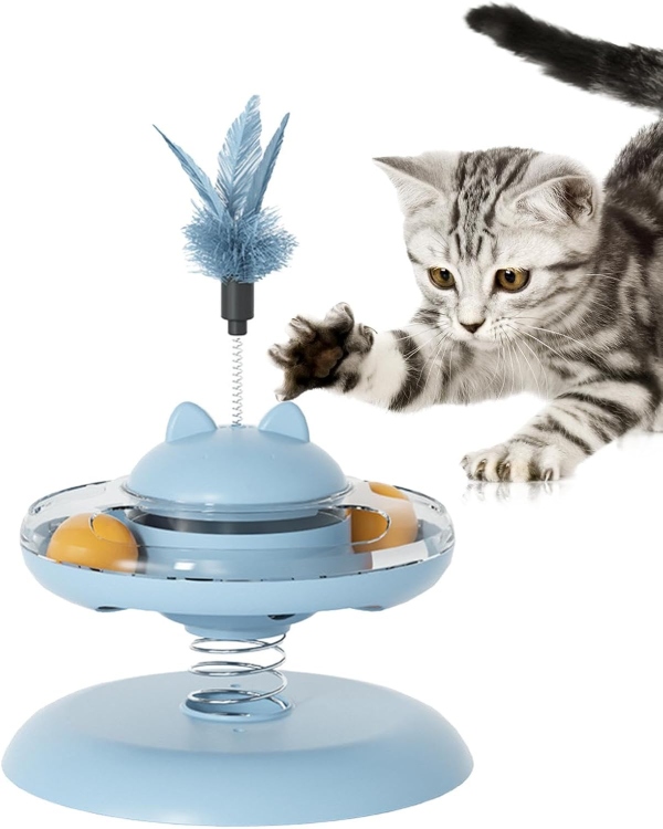 لعبة مسار الكرات  لعبة تفاعلية  للقطط الصغيرة والكبيرة والمتوسطة