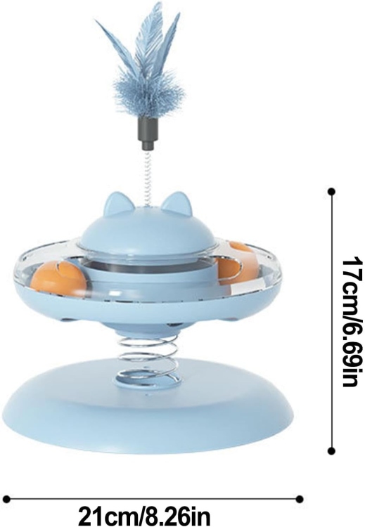 لعبة مسار الكرات  لعبة تفاعلية  للقطط الصغيرة والكبيرة والمتوسطة