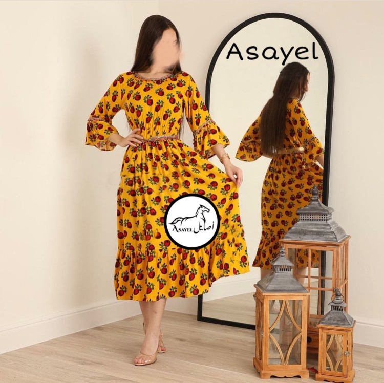 فستان شالكي 