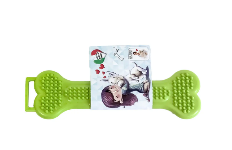 لعبة العظام Georplast GeoBone  للكلاب لون اخضر  