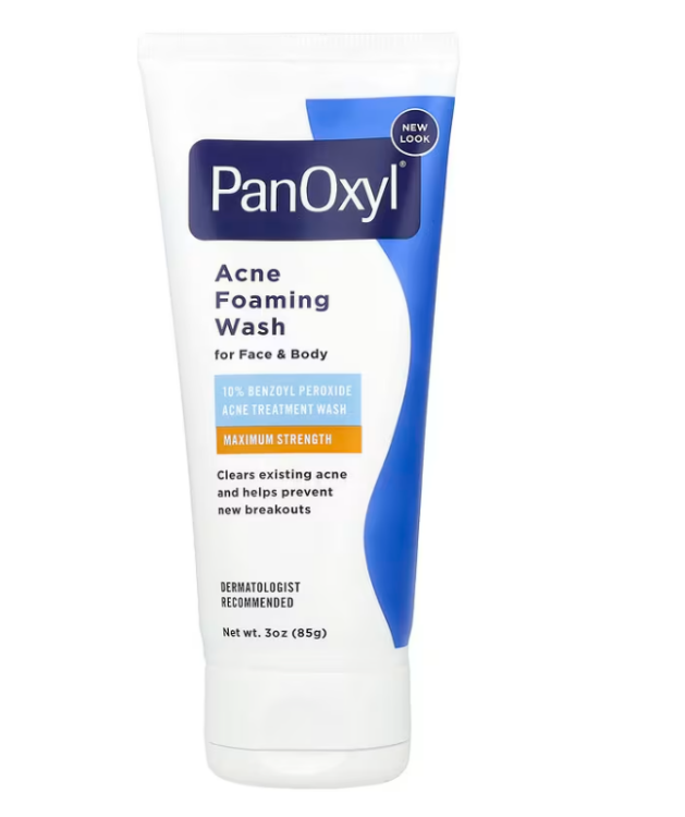 PanOxyl, Acne Foaming Wash Benzoyl Peroxide 10% Maximum Strength 