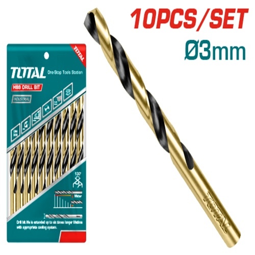 ريش حديد 3 ملم TOTAL TAC100303 Hss drill bit