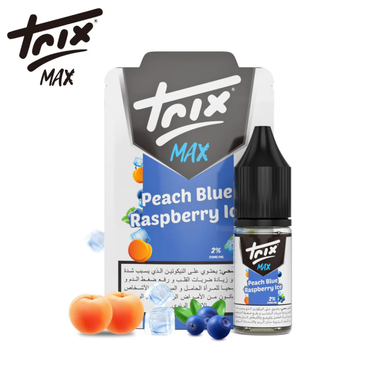 Trix Juice  - Peach Blue Raspberry Ice - SaltNic -  Vape Juice - 10ml - 20mg Nicotine 