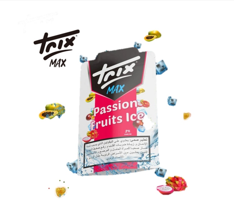 Trix Juice  - Passion Fruit  Ice - SaltNic -  Vape Juice - 10ml - 20mg Nicotine 