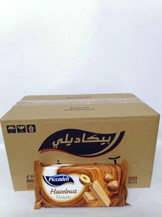 بيكادلي شوكولاتة سيلكا بالبندق 18غ *24 حبة