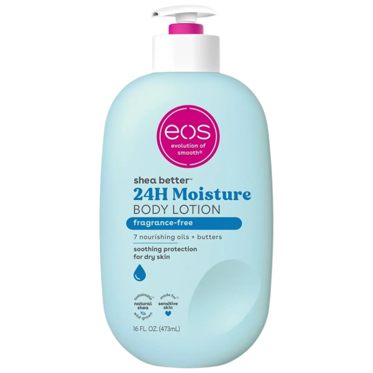 Eos shea Butter Fragrance Free Body Lotion  