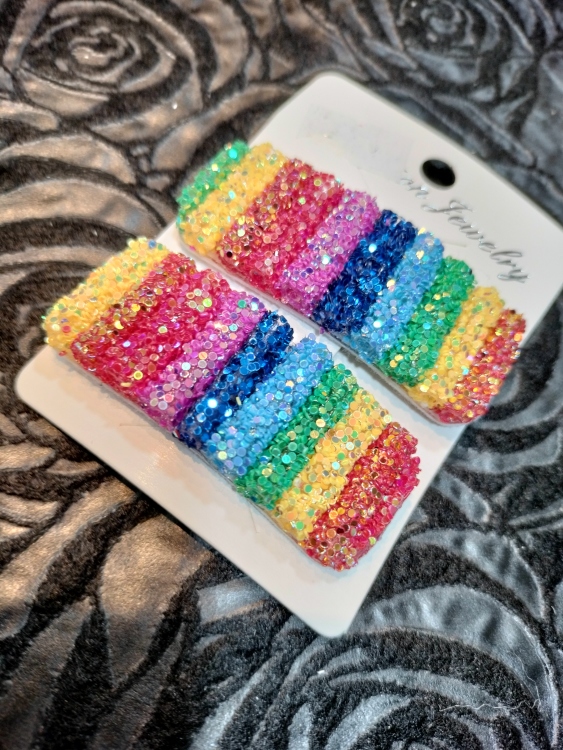 بكل شعر ملون