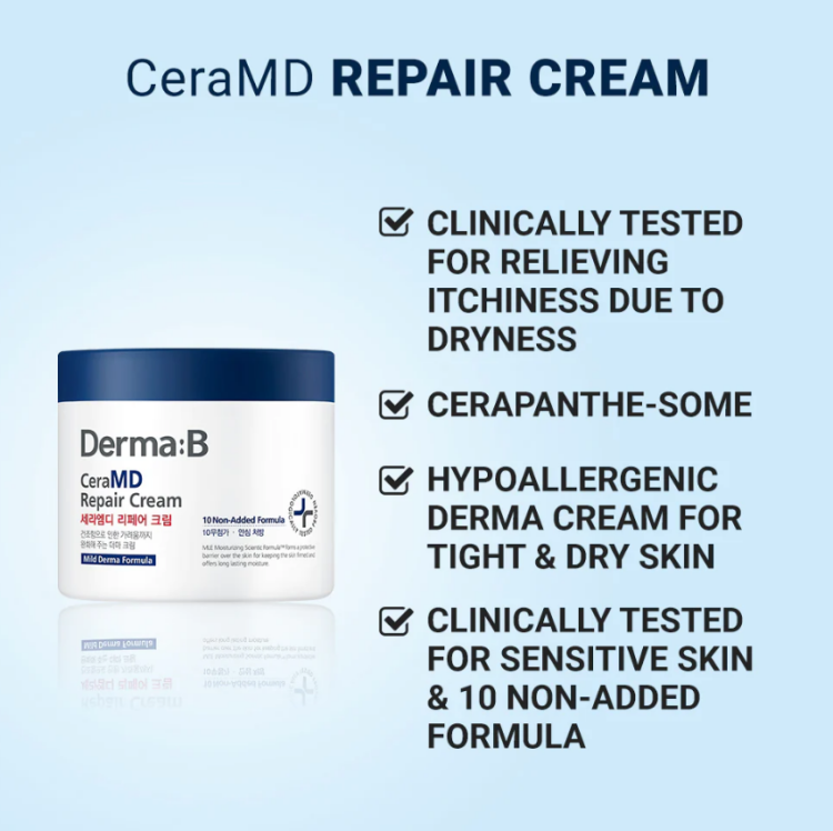 Derma:B, CeraMD Repair Cream