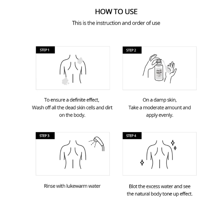 Nacific, Phyto Niacin Brightening Body Tone Up Cream