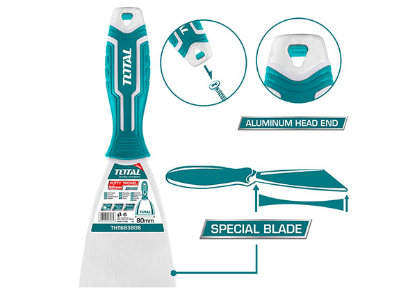 Total THT683806 مشحاف ضرب 3 انش