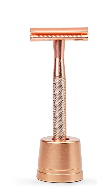 الشفرة الامنة 20 راسSafty Razor  + قاعدة ثابتة للشفرة