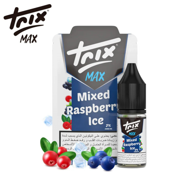 Trix Juice  - Mixed Raspberry Ice - SaltNic -  Vape Juice - 10ml - 20mg Nicotine 