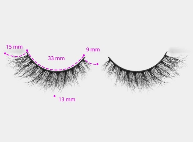 7 pairs of false eyelashes رموش صناعية 7 أزواج