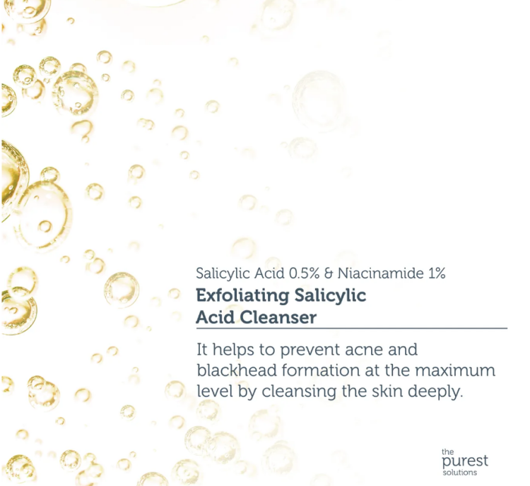 The Purest, Exfoliating Salicylic Acid Facial Cleanser Gel 