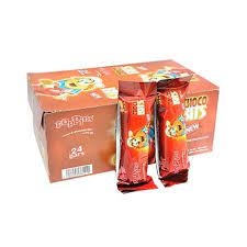 بوبنز فروستد فليكس رقائق الذرة وأصابع الشوكولاتة 25 غم *24