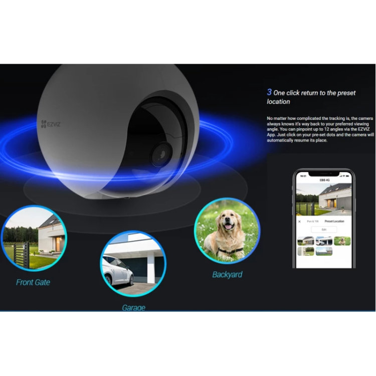 EZVIZ EB8 PRO KIT 8MP SIM 4G - OUTDOOR- SOLAR- BATTERY 10400 UP TO 210 DAYS , IP65 WATERPROOF, MICROSD CARD UP TO 512GB