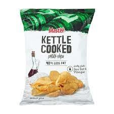ماستر كيتل شيبس البطاطس  بالملح و الخل 45 غم