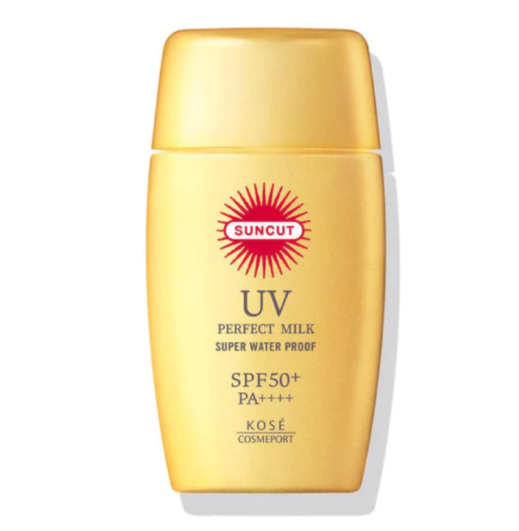 Kose, Suncut UV Perfect Milk Super Water Proof SPF 50+ PA++++