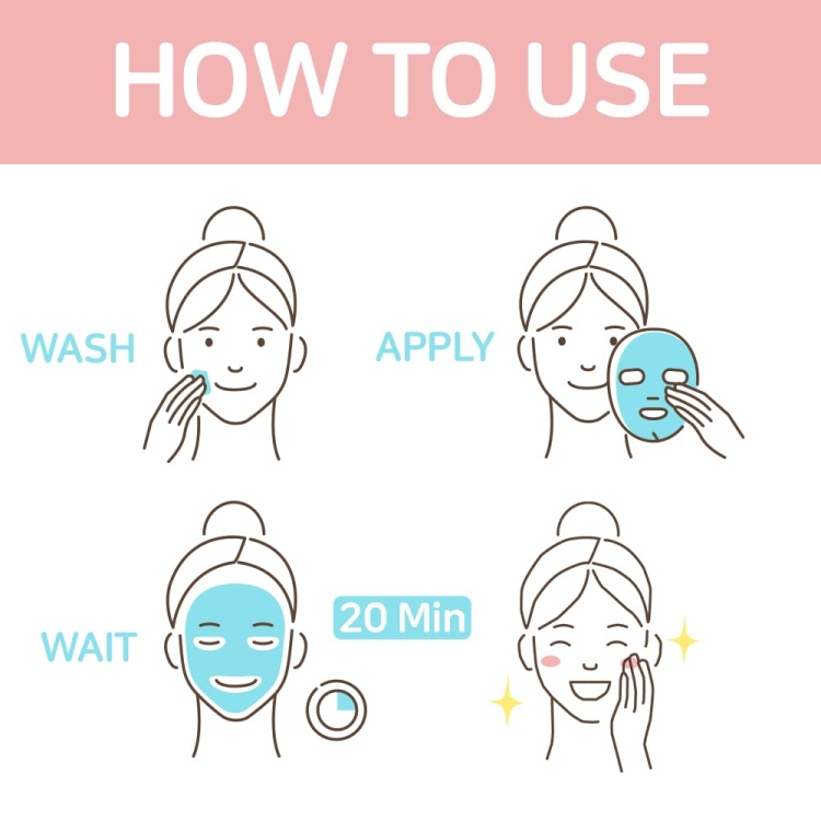 esfolio - Pure Skin Egg Essence Maskماسك البيض الكوري  