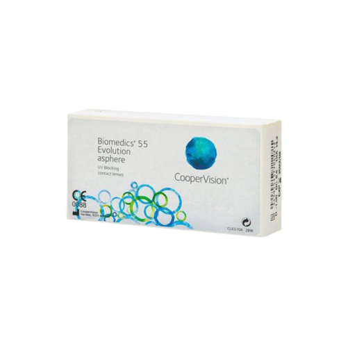 بيومدكس 55- عدسات شهرية عبوة تتكون من 6 حبات 