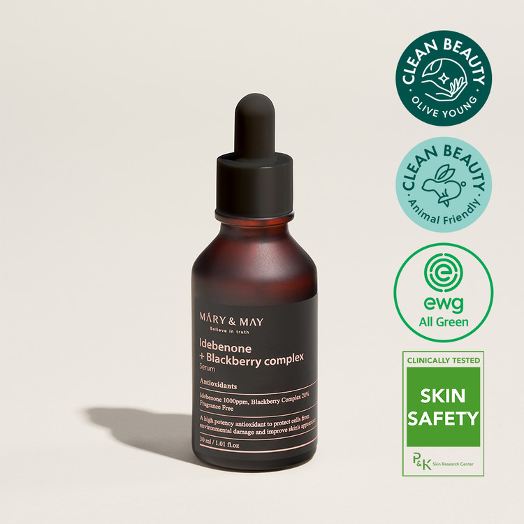 Mary&May, Idebenone + Blackberry Complex Serum