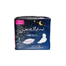 ليدي لايف فوط نسائية ليلي 10فوطة /16باكيت