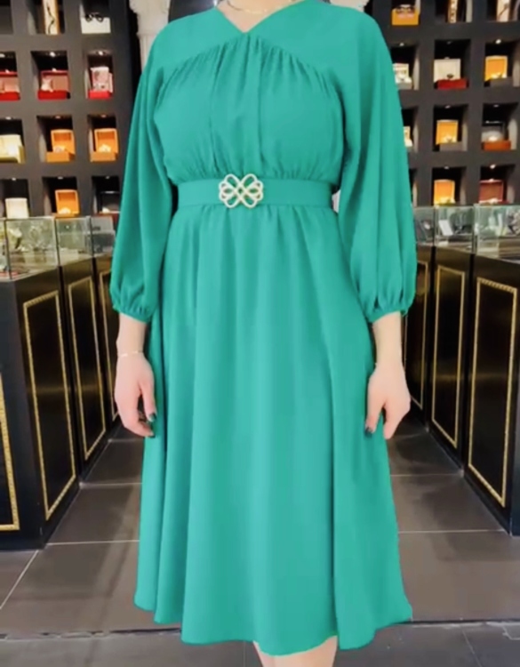 فستان ربيعي 