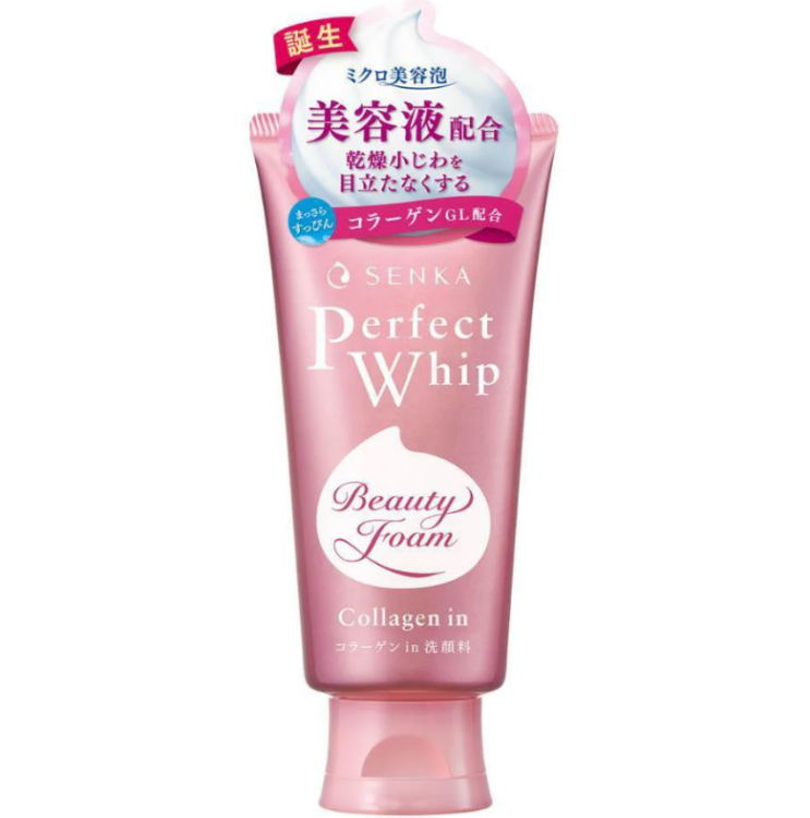 Shiseido, Senka Perfect Whip Collagen In A Beauty Face Foam