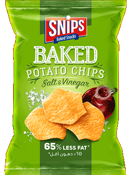 سنيبس شيبس ملح وخل 12غ*20