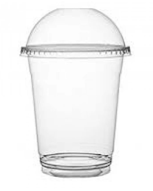 كاسات كوكتيل مع غطاء قبه 500 مل المستقبل 50 قطعه