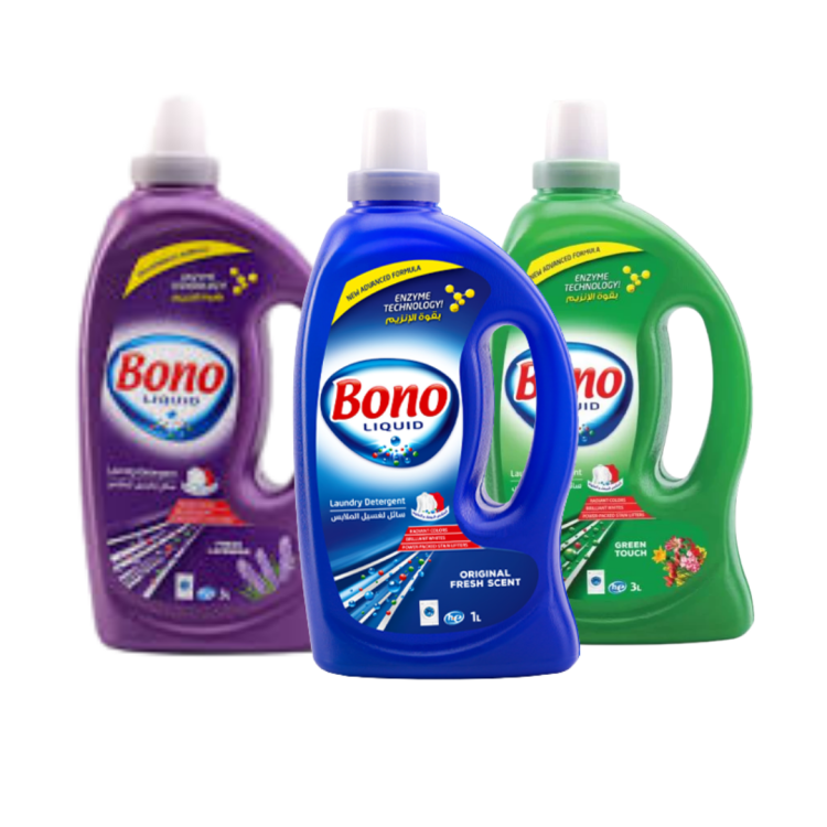 بونو سائل غسيل الملابس 3لتر + سائل جلي / جملة