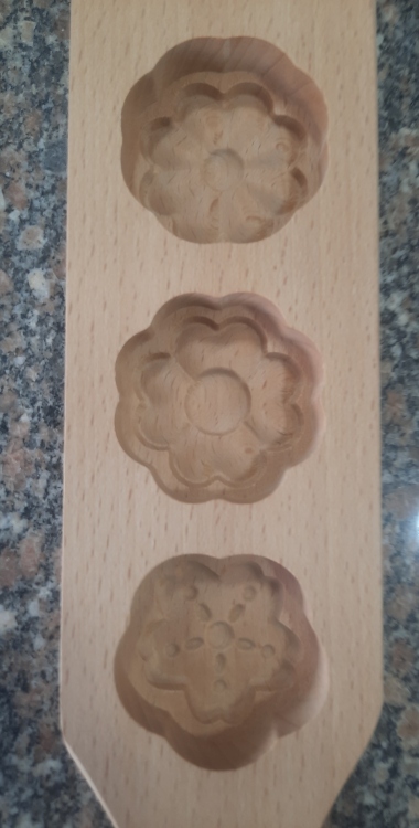 قالب معمول خشب 3 فتحات