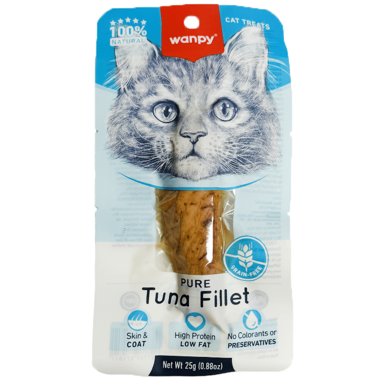 Wanpy pure tuna fillet 25g