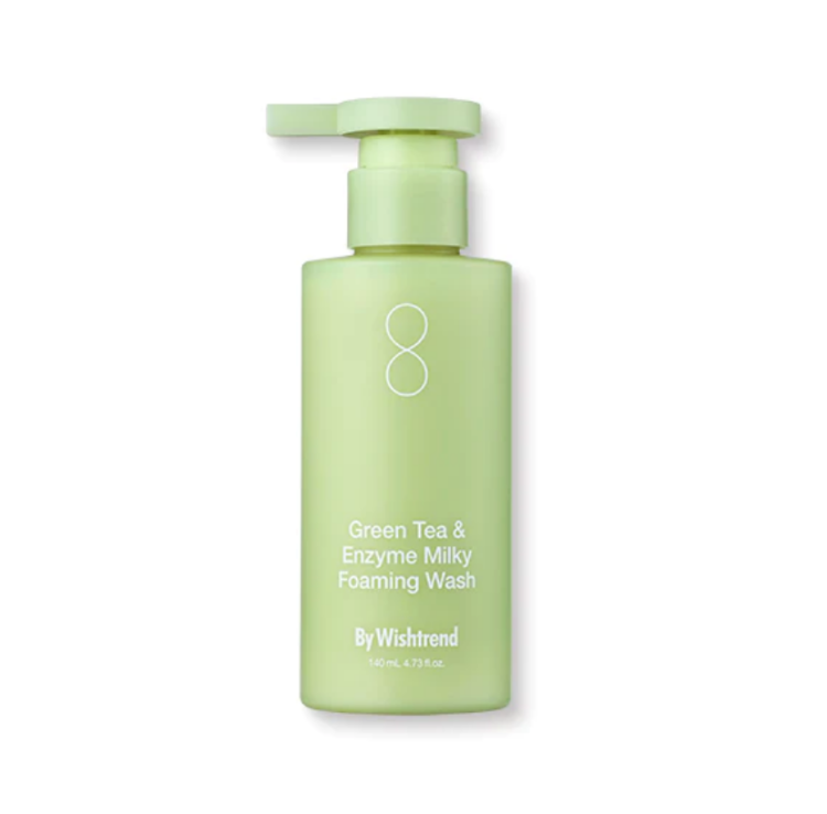 By Wishtrend, Green Tea & Enzyme Milky Foaming Wash