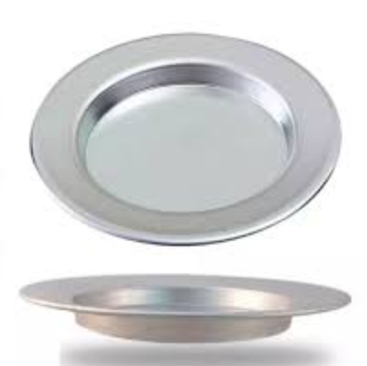 صنيه كنافه الامنيوم 20 سم ارتفاع 2.5 سم 