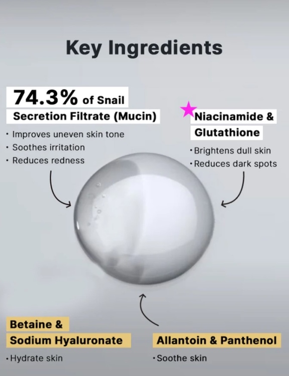 Cosrx, Advanced Snail Radiance Dual Essence