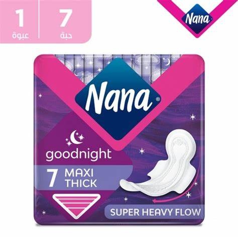 فوط نانا ليلي ماكسي 7 ف