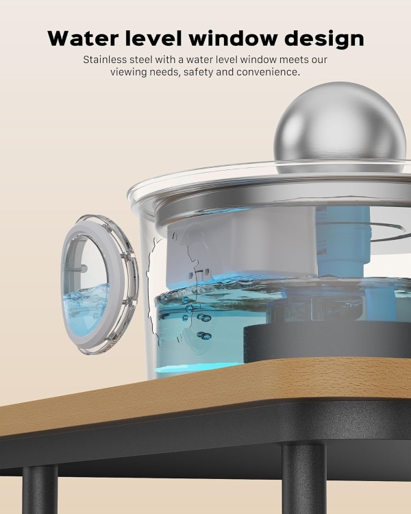 نافورة ستانلس على شكل كرة 