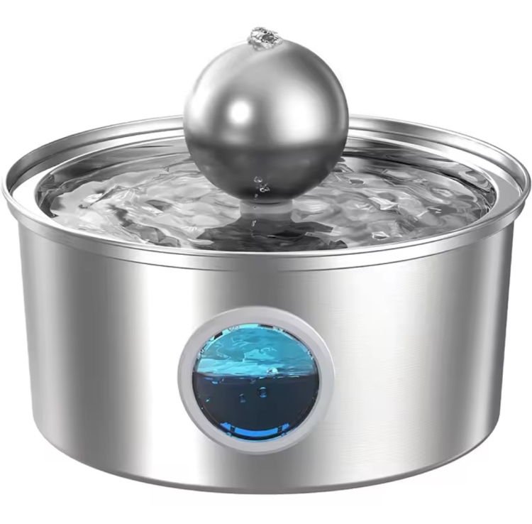 نافورة ستانلس على شكل كرة 