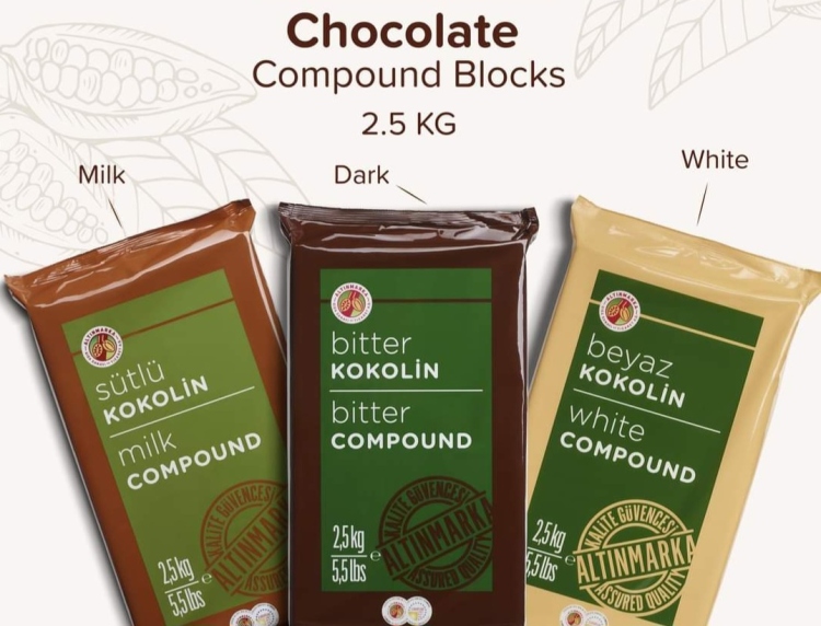 الواح شكولاته تركي مهدرج 2.5 كيلو 