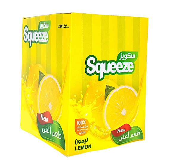عصير سكويز 30غم *12 حبة