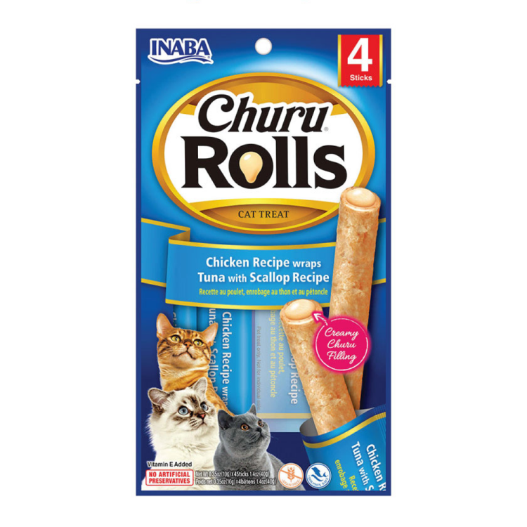 انابه رول دجاج ملفوف بالتونا والسكلوب 