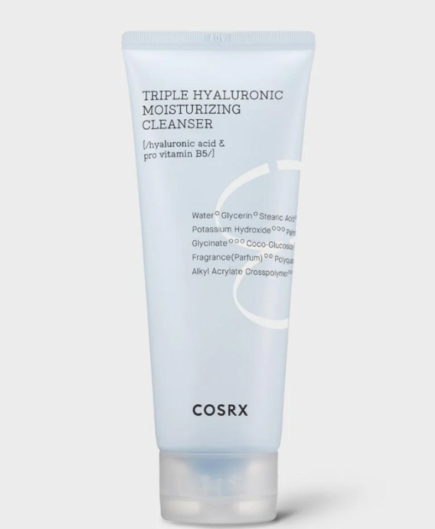 Cosrx, Hydrium Triple Hyaluronic Moisturizing Cleanser