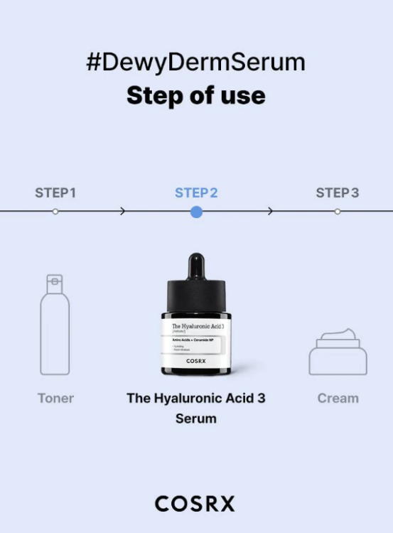 Cosrx, The Hyaluronic Acid 3 Serum