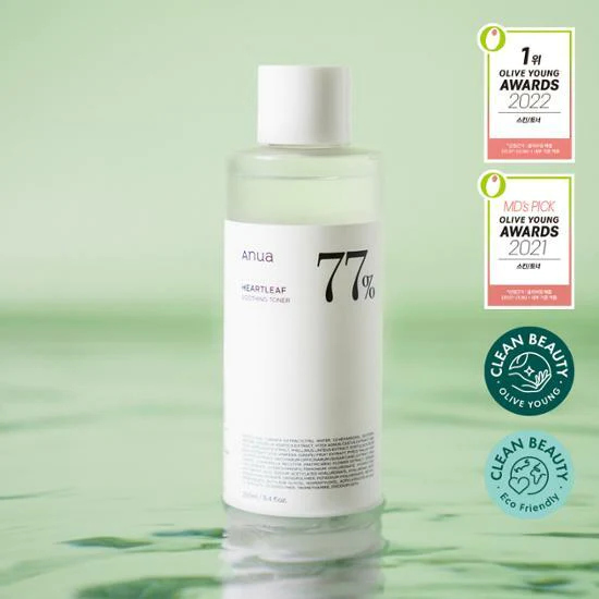 Anua - Heartleaf 77% Soothing Toner /250 ml