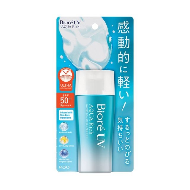 Kao, Biore UV Aqua Rich Watery Gel SPF 50+ PA++++