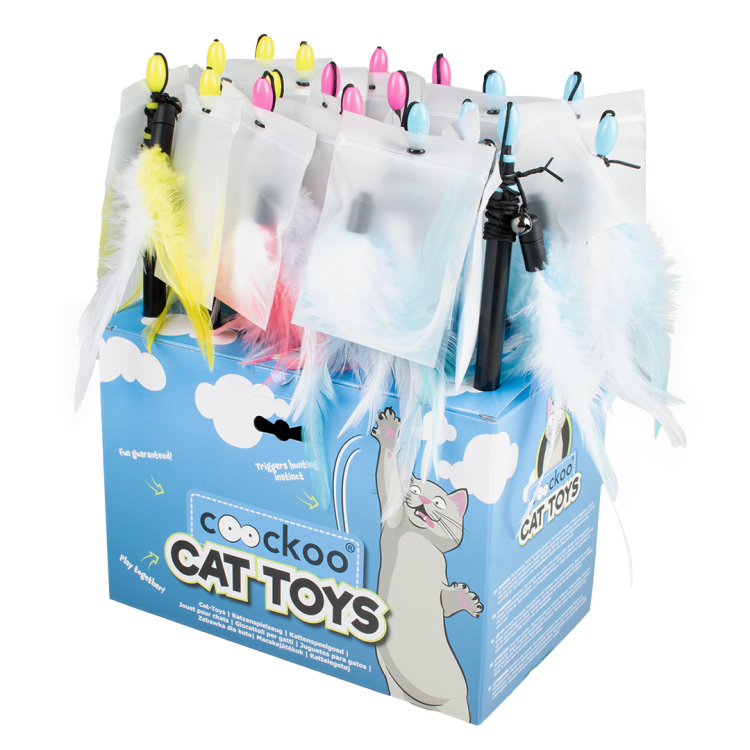 josh telescopic rod display mixed colors